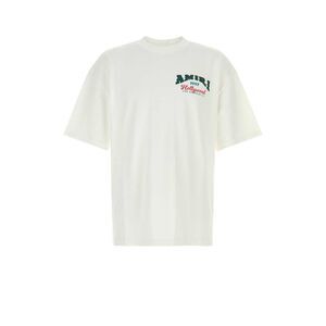 Amiri Men White Cotton Oversize T-Shirt